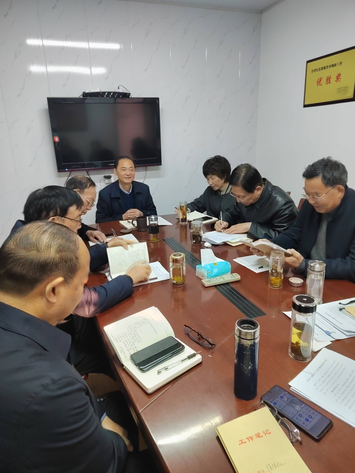 兴化市老区“三会”调研2024年工作...